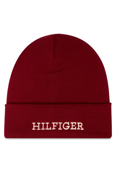 Tommy Hilfiger Шапка Corporate AU0AU01737 Бордо - Mera.bg