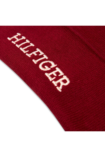 Tommy Hilfiger Шапка Corporate AU0AU01737 Бордо - Mera.bg