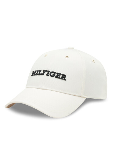 Tommy Hilfiger Шапка с козирка AM0AM11250 Екрю - Mera.bg