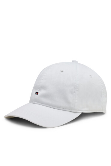 Tommy Hilfiger Шапка с козирка AM0AM12303 Бял - Mera.bg