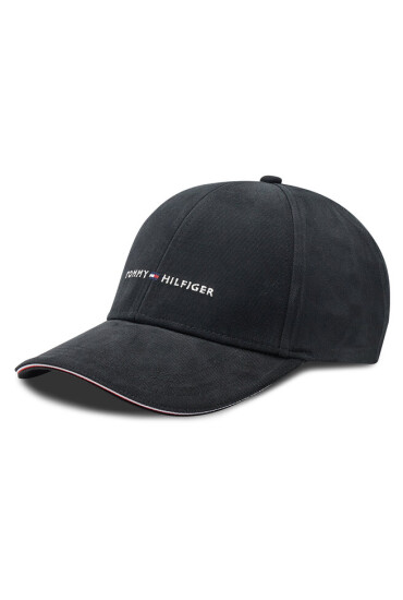 Tommy Hilfiger Шапка с козирка Corporate AM0AM10536 Black BDS - Mera.bg