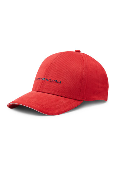 Tommy Hilfiger Шапка с козирка Corporate AM0AM10536 Червен - Mera.bg