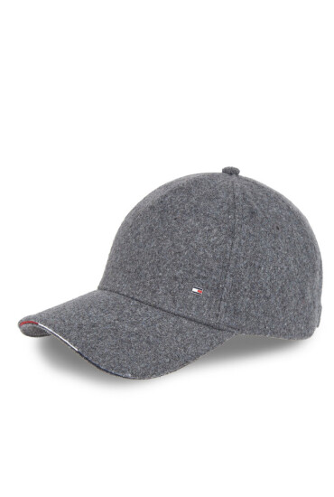 Tommy Hilfiger Шапка с козирка Elevated Corporate Cap AM0AM11485 Grey Melange P4A - Mera.bg