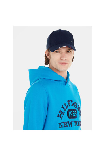Tommy Hilfiger Шапка с козирка Elevated Corporate Cap AM0AM11485 Space Blue DW6 - Mera.bg