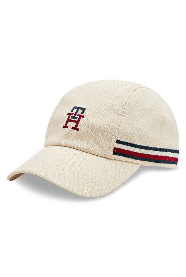 Tommy Hilfiger Шапка с козирка Seasonal AM0AM11065 Бежов - Mera.bg