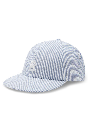 Tommy Hilfiger Шапка с козирка Summer AM0AM10869 Светлосиньо - Mera.bg