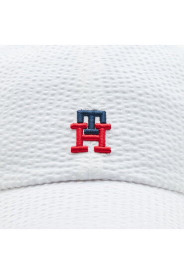 Tommy Hilfiger Шапка с козирка Summer AM0AM11089 White YCF - Mera.bg