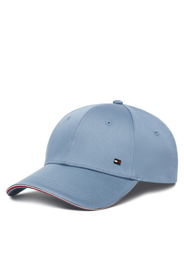 Tommy Hilfiger Шапка с козирка Th Corporate Cotton 6 Panel AM0AM12035 Светлосиньо - Mera.bg