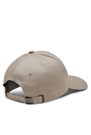 Tommy Hilfiger Шапка с козирка Th Corporate Cotton 6 Panel Cap AM0AM12035 Сив - Mera.bg