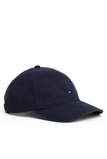 Tommy Hilfiger Шапка с козирка Th Flag Soft 6 Panel AW0AW17781 Тъмносин - Mera.bg