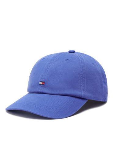 Tommy Hilfiger Шапка с козирка Th Flag Soft Cap AM0AM10530 Тъмносин - Mera.bg
