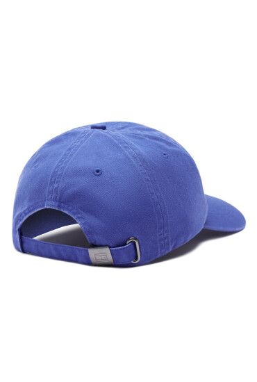 Tommy Hilfiger Шапка с козирка Th Flag Soft Cap AM0AM10530 Тъмносин - Mera.bg