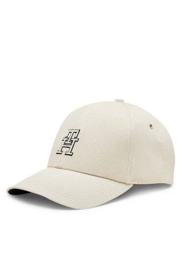 Tommy Hilfiger Шапка с козирка Th Imd Heavy Twill 6 Panel Cap AM0AM12300 Бежов - Mera.bg