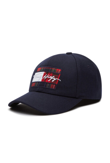 Tommy Hilfiger Шапка с козирка Th Signature Flag Cap AM0AM07037 DW5 - Mera.bg