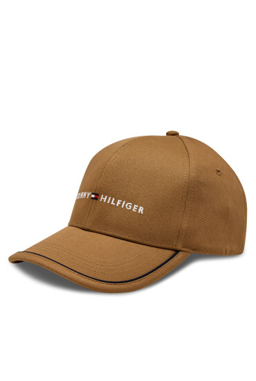 Tommy Hilfiger Шапка с козирка Th Skyline Cap AM0AM11494 Бежов - Mera.bg