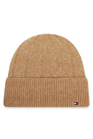 Tommy Hilfiger Шапка Th Flag Fluffy AW0AW17779 Бежов - Mera.bg