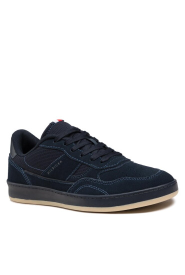 Tommy Hilfiger Сникърси Retro Court Cupsole Suede Mix FM0FM04169 Desert Sky DW5 - Mera.bg