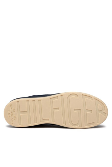 Tommy Hilfiger Сникърси Retro Court Cupsole Suede Mix FM0FM04169 Desert Sky DW5 - Mera.bg