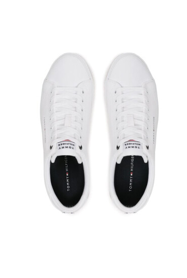 Tommy Hilfiger Сникърси Th Hi Vulc Core Low Stripes FM0FM04735 White YBS - Mera.bg