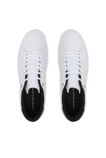 Tommy Hilfiger Сникърси Modenr Iconic Court Cup FM0FM04355 White YBR - Mera.bg