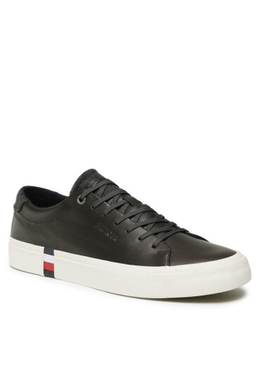 Tommy Hilfiger Сникърси Modern Vulc Premium Leather FM0FM04394 Chocolate HJT - Mera.bg