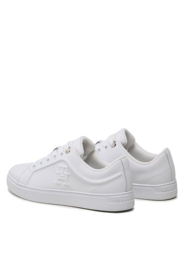 Tommy Hilfiger Сникърси Casual Leather Cupsole Sneaker FW0FW07288 White YBS - Mera.bg
