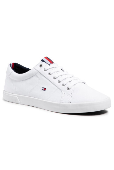Tommy Hilfiger Сникърси Iconic Long Lace Sneaker FM0FM01536 Бял - Mera.bg