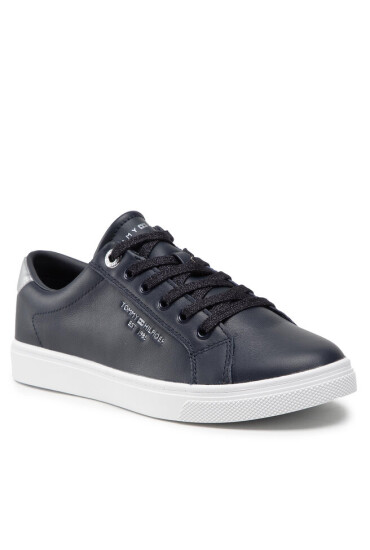 Tommy Hilfiger Сникърси Th Shiny Laces Sneaker FW0FW06147 Desert Sky DW5 - Mera.bg