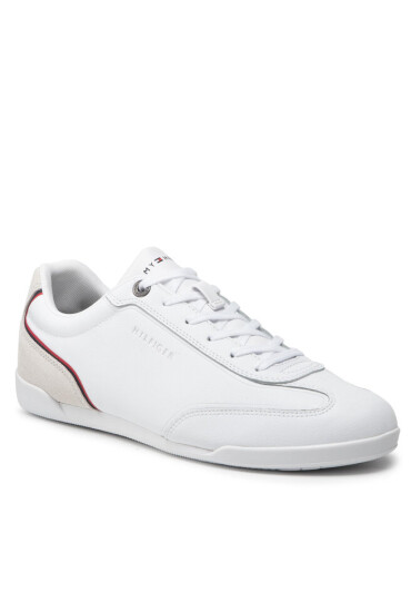 Tommy Hilfiger Сникърси Modern Lo Pro Leather Cupsole FM0FM04014 White YBR - Mera.bg