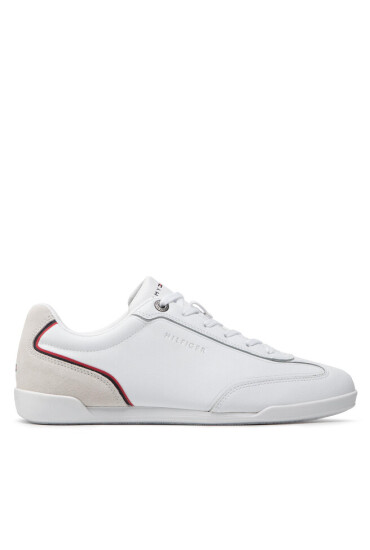 Tommy Hilfiger Сникърси Modern Lo Pro Leather Cupsole FM0FM04014 White YBR - Mera.bg