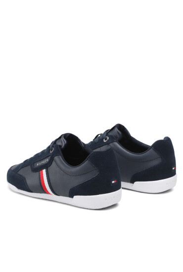 Tommy Hilfiger Сникърси Corporate Mix Leather Cupsole FM0FM04015 Desert Sky DW5 - Mera.bg