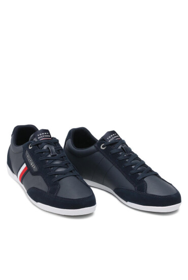 Tommy Hilfiger Сникърси Corporate Mix Leather Cupsole FM0FM04015 Desert Sky DW5 - Mera.bg