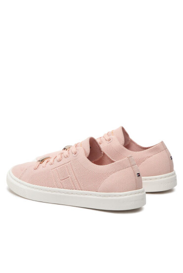 Tommy Hilfiger Сникърси Knitted Light Cupsole FW0FW06332 Sepia Pink TMF - Mera.bg
