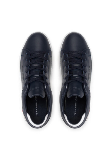 Tommy Hilfiger Сникърси Th Femine Leather Sneaker FW0FW06511 Desert Sky DW5 - Mera.bg