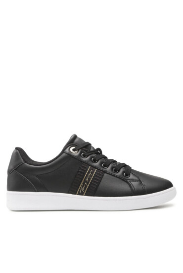 Tommy Hilfiger Сникърси Signature Webbing Court Sneaker FW0FW06803 Black BDS - Mera.bg