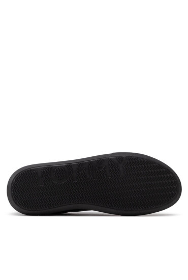 Tommy Hilfiger Сникърси Corporate Cup Leather Stripes FM0FM04275 Black BDS - Mera.bg