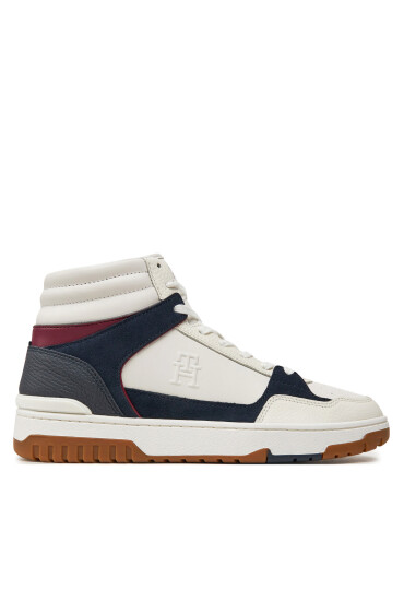 Tommy Hilfiger Сникърси Basket Street FM0FM05210 Бял - Mera.bg