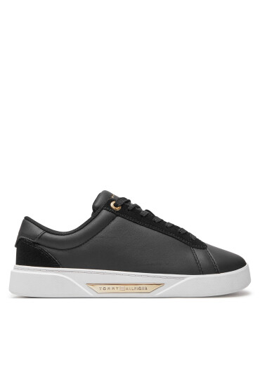 Tommy Hilfiger Сникърси Chic Court FW0FW08123 Черен - Mera.bg