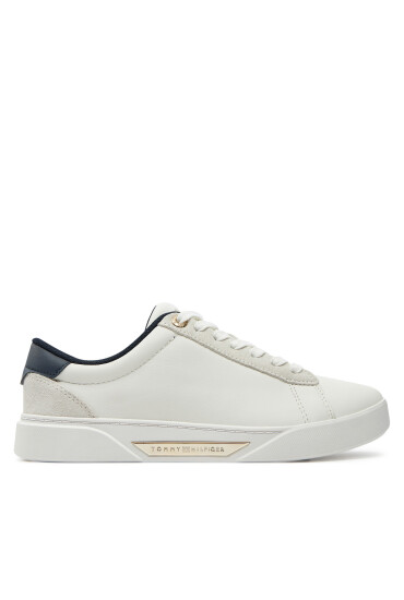 Tommy Hilfiger Сникърси Chic Court Sneaker FW0FW08123 Екрю - Mera.bg