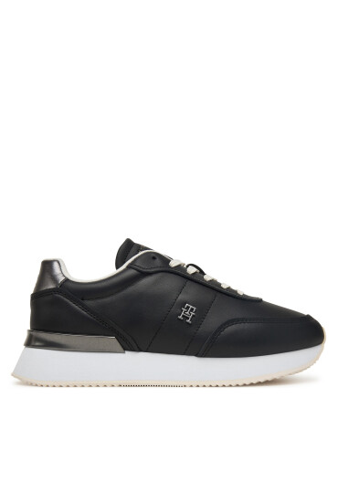 Tommy Hilfiger Сникърси Chic Fashion Runner FW0FW08695 Черен - Mera.bg