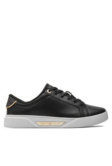 Tommy Hilfiger Сникърси Chic Hw Court Sneaker FW0FW07813 Черен - Mera.bg