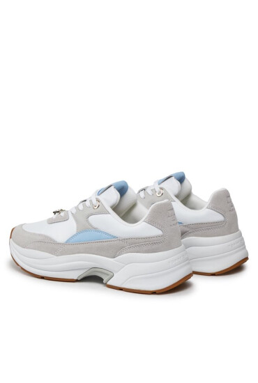 Tommy Hilfiger Сникърси Chunky Feminine Runner Hardware FW0FW07703 Сив - Mera.bg