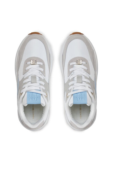 Tommy Hilfiger Сникърси Chunky Feminine Runner Hardware FW0FW07703 Сив - Mera.bg