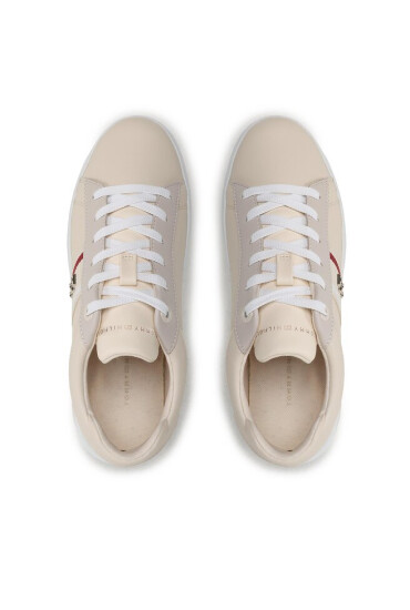 Tommy Hilfiger Сникърси Corp Webbing Court Sneaker FW0FW07387 Бежов - Mera.bg