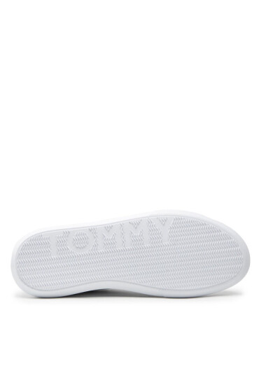 Tommy Hilfiger Сникърси Corporate Cup Leather Stripes FM0FM04275 White YBR - Mera.bg