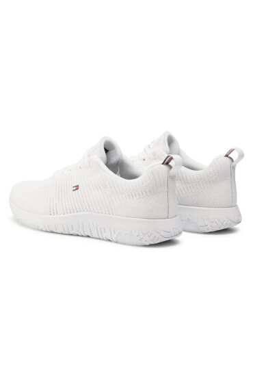 Tommy Hilfiger Сникърси Corporate Knit Rib Runner FM0FM02838 Бял - Mera.bg
