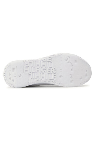 Tommy Hilfiger Сникърси Corporate Knit Rib Runner FM0FM02838 Бял - Mera.bg