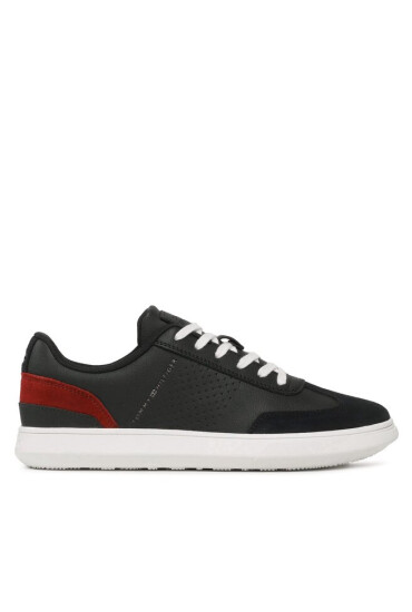 Tommy Hilfiger Сникърси Corporate Seasonal Cup Leather FM0FM04491 Тъмносин - Mera.bg