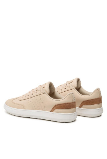 Tommy Hilfiger Сникърси Corporate Seasonal Cup Leather FM0FM04491 Бежов - Mera.bg