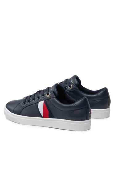 Tommy Hilfiger Сникърси Corporate Tommy Cupsole FW0FW06605 Тъмносин - Mera.bg